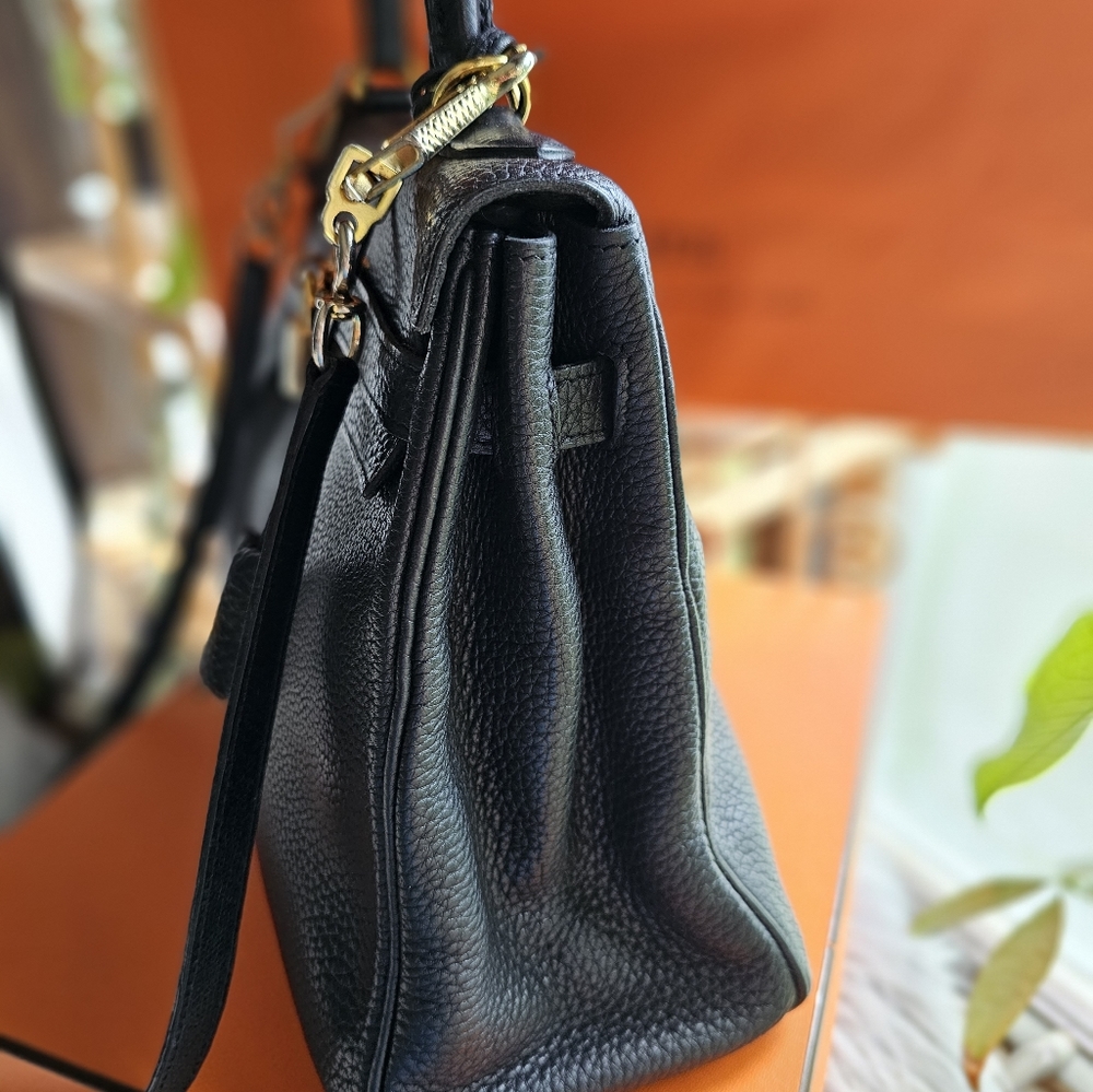 HERMES KELLY BLACK - Picture 8 of 16